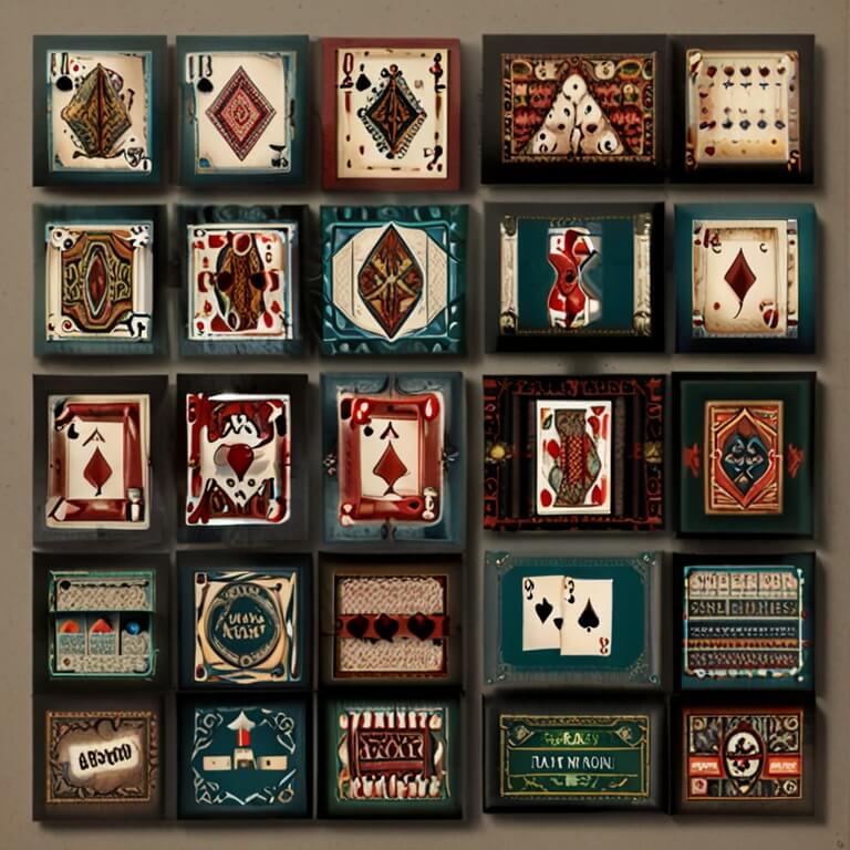 Poker Card Print